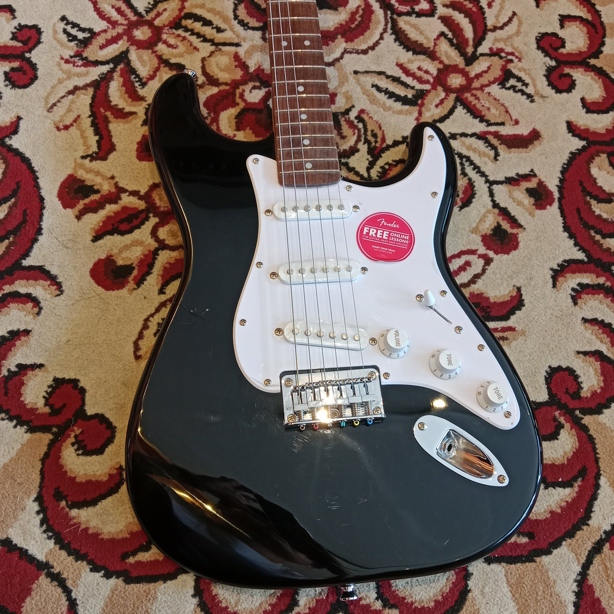 Squier Bullet Stratocaster Black Canggu Guitar