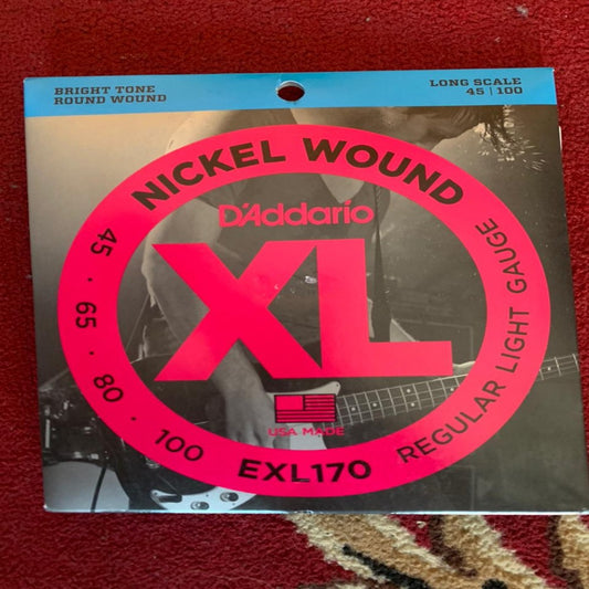 Bass Strings - D’Addario XL 170 XL